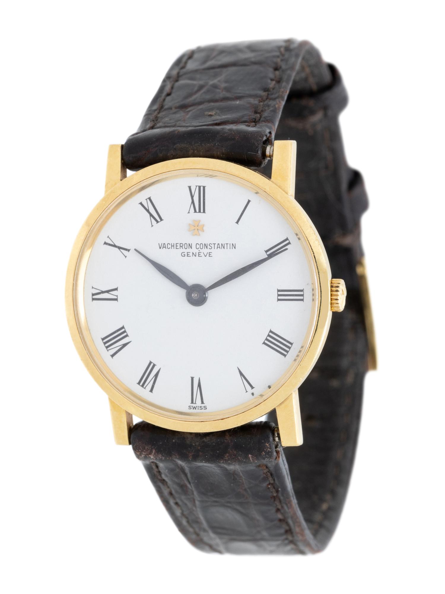 VACHERON & CONSTANTIN, 18K YELLOW GOLD WRISTWATCH