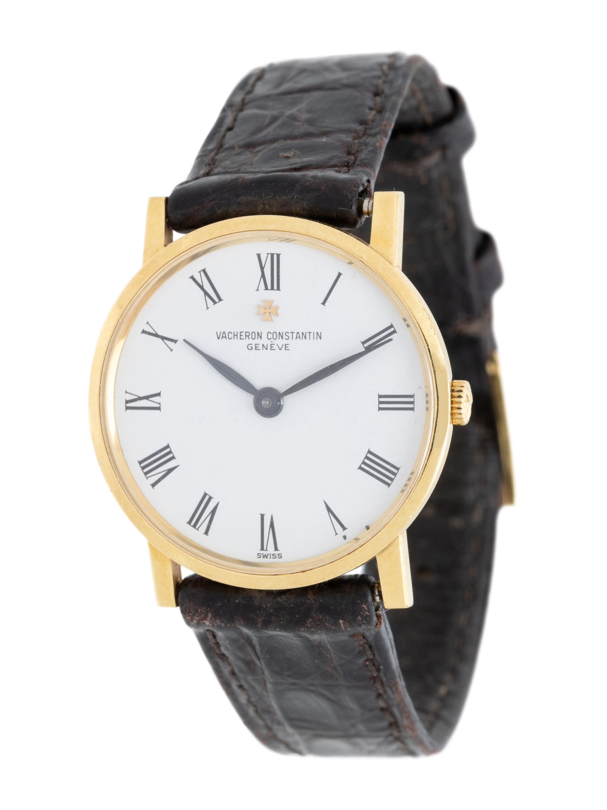 VACHERON & CONSTANTIN, 18K YELLOW GOLD WRISTWATCH