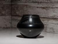 Blackware Pottery Jar, 1925-1943
