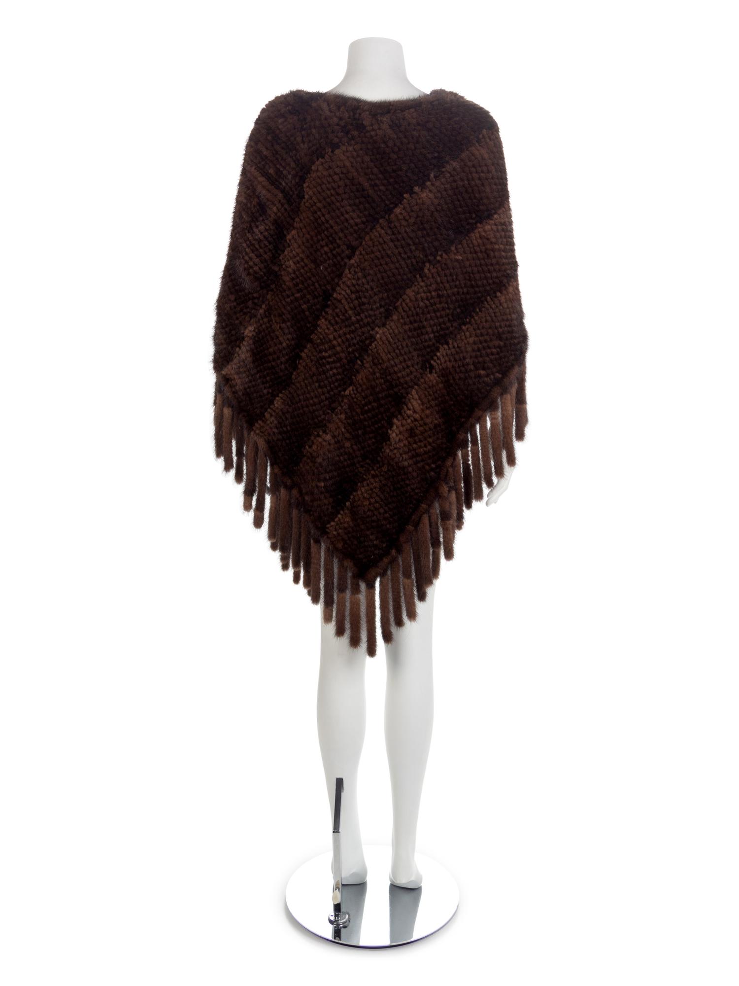 Dennis Basso Sable Poncho, 2000-10s