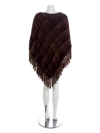 Dennis Basso Sable Poncho, 2000-10s