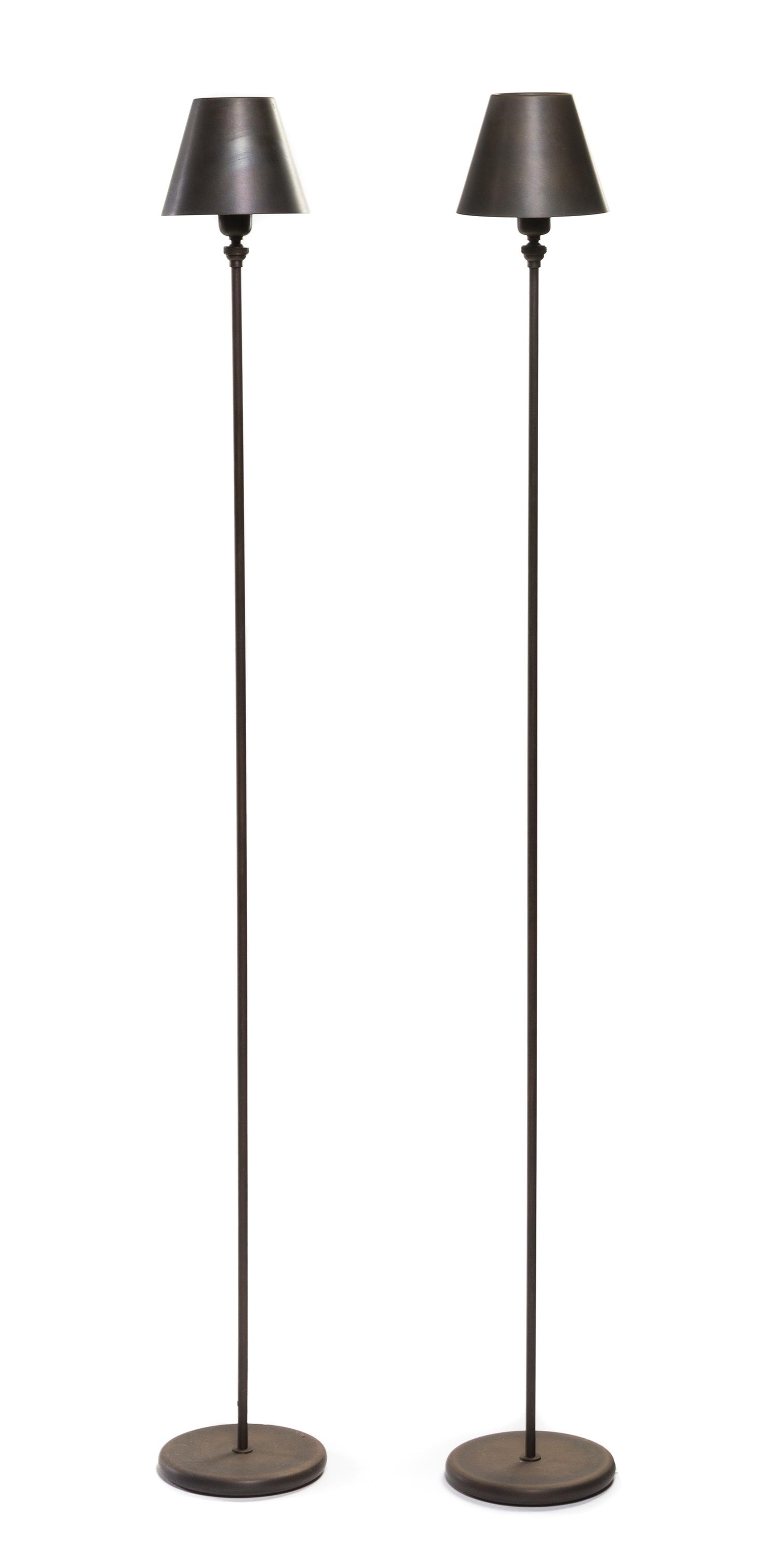 A Pair of Anna Lari Emi Floor Lamps Height 51 inches. — DESIGNED 1991