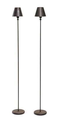 A Pair of Anna Lari Emi Floor Lamps Height 51 inches. — DESIGNED 1991