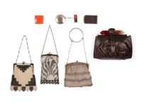 Collection of Seven Vintage Bags and Vanity Cases, 1910-1940s