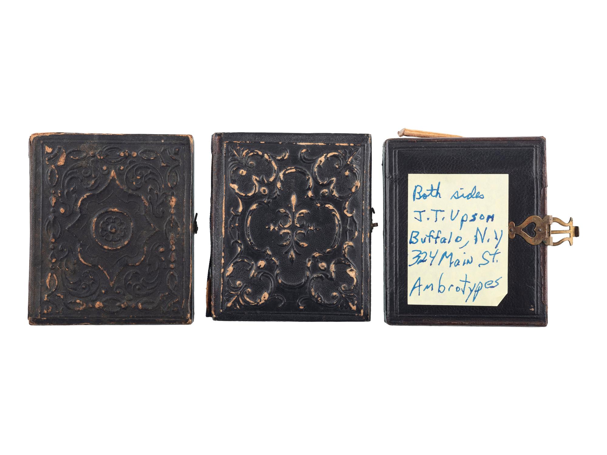 [CIVIL WAR]. A group of 9 ambrotypes and tintypes of Civil War soldiers, some armed, comprising: