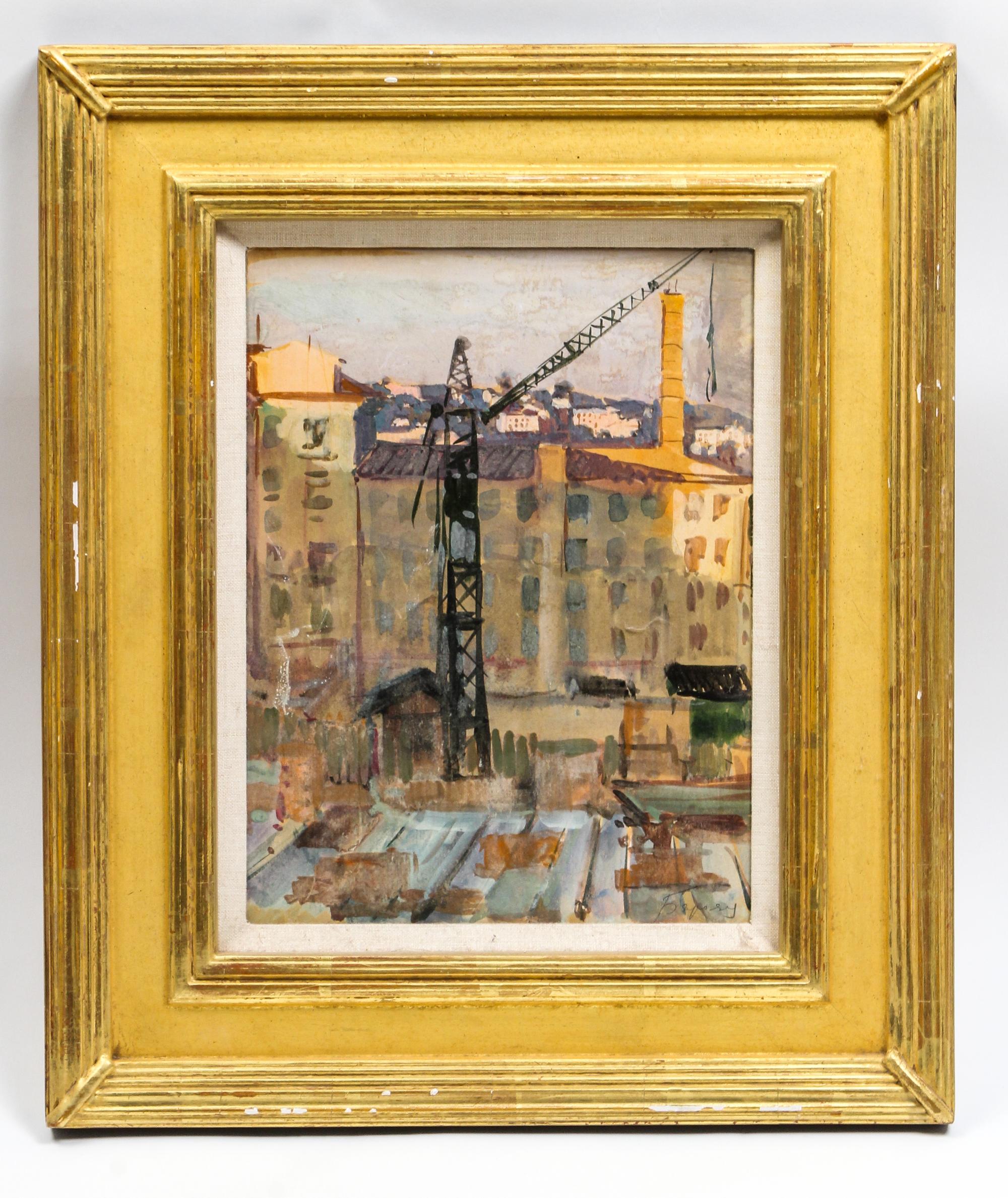 Mikhail S. Baroyanz, (Russian, 20th century), Construction