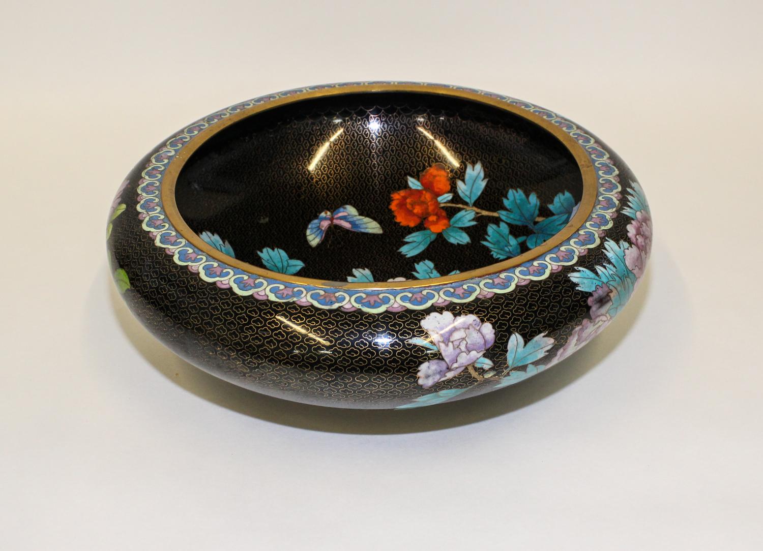 A Chinese Cloisonne Bowl Diameter 15 inches. — MID 20TH CENTURY