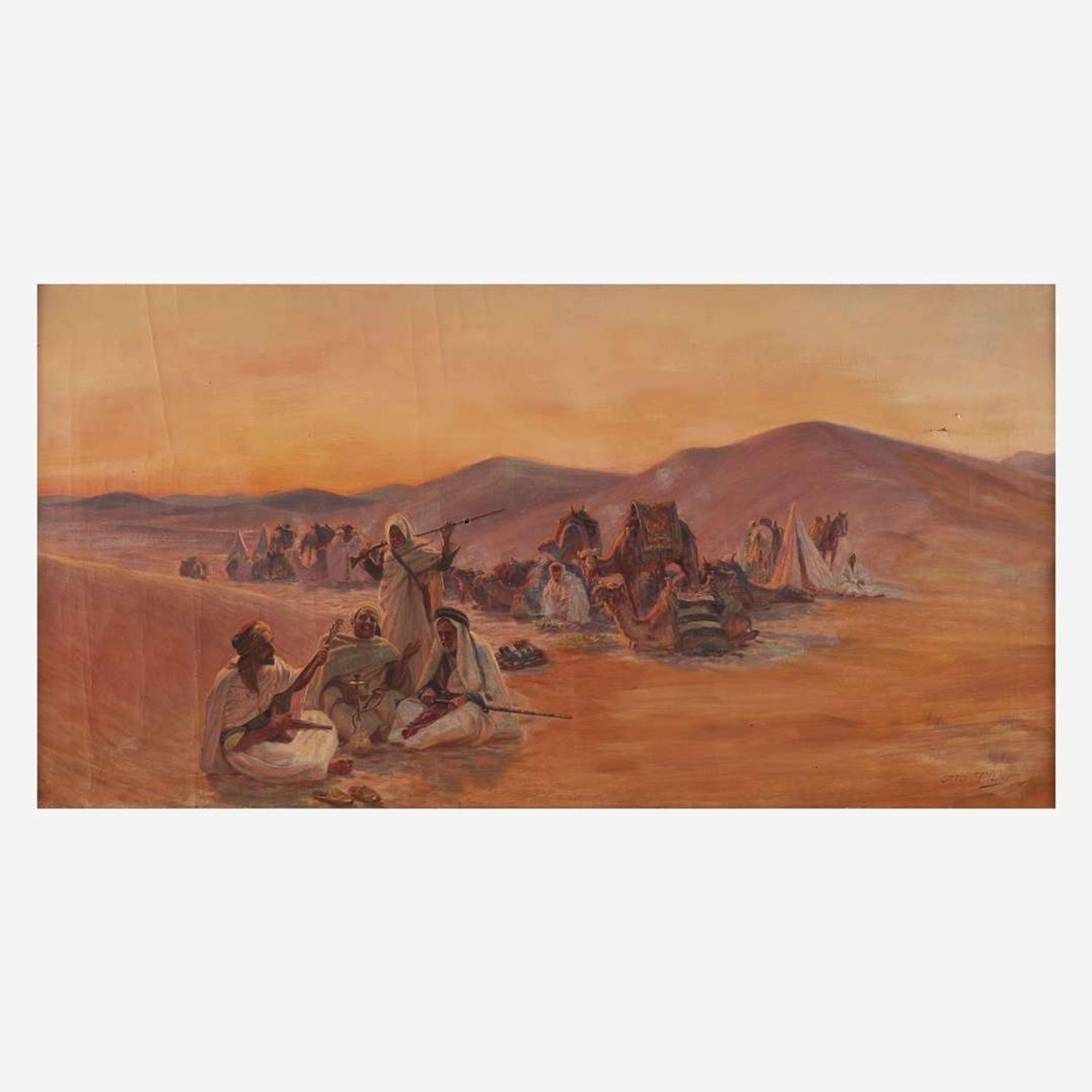 Otto Pilny (Swiss, 1866–1936) Bedouin Camp