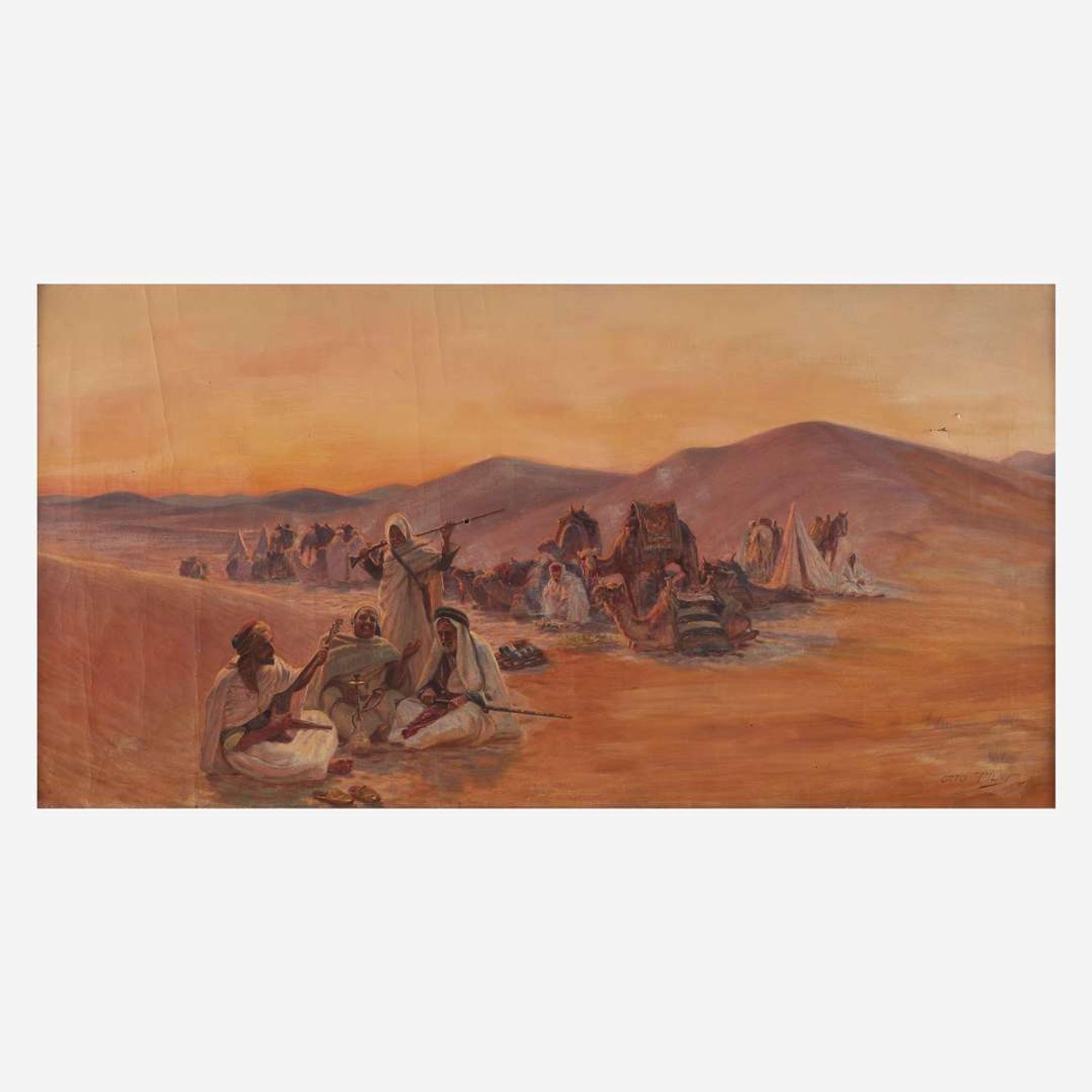 Otto Pilny (Swiss, 1866–1936) Bedouin Camp