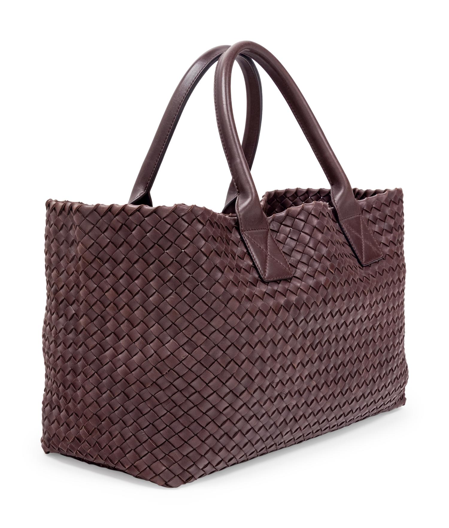 Bottega Veneta Limited Edition Intrecciato Leather Medium Cabat Tote Bag