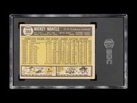 A Group of Three Graded 1961 Topps Mickey Mantle Baseball Cards