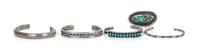 Five Southwestern Style Jewelry Items