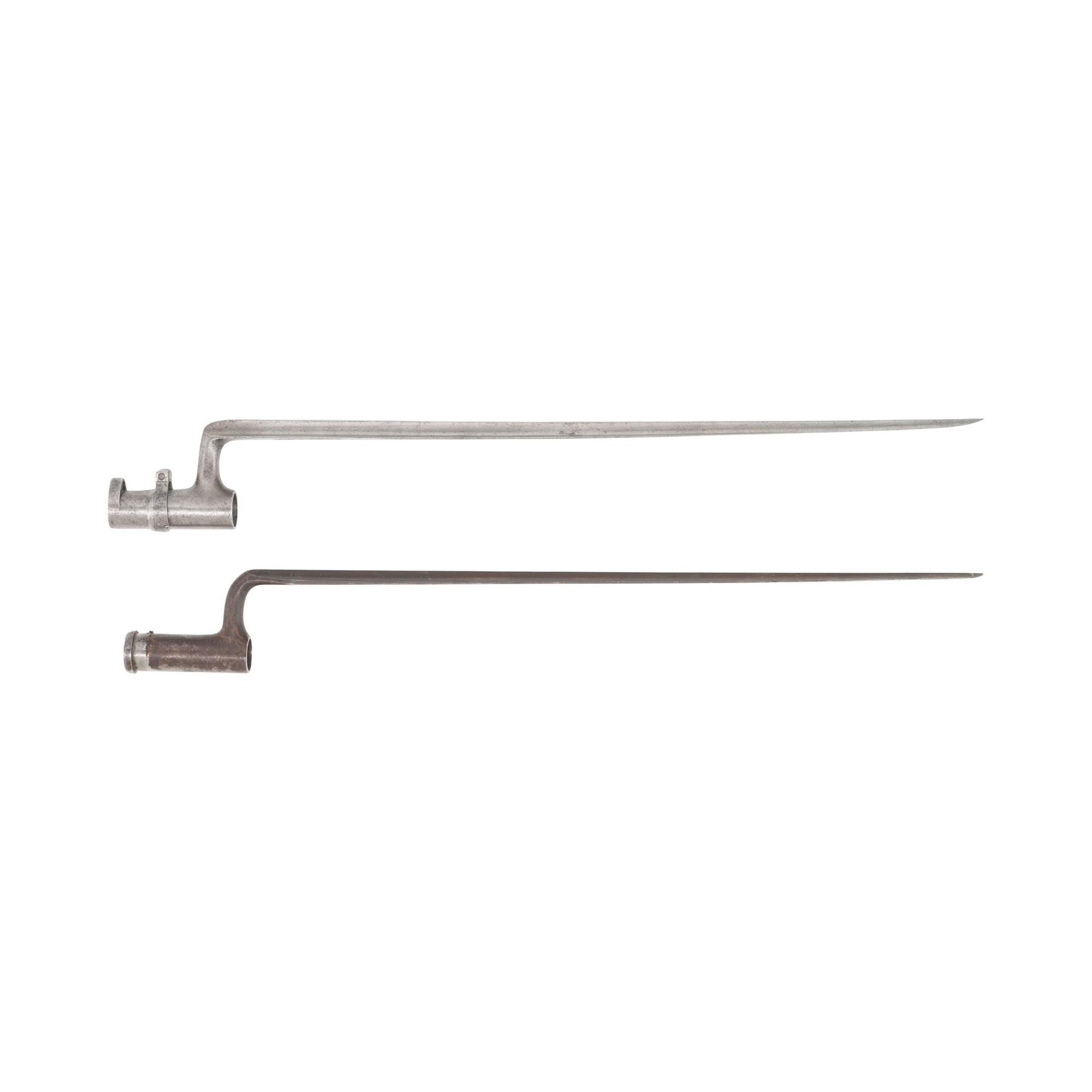 Two US Socket Bayonet: 1st Pattern Spencer Rifle & Greene Rifle Bayonet