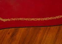 A Louis XV Style Gilt Bronze Mounted Parquetry Bureau Plat