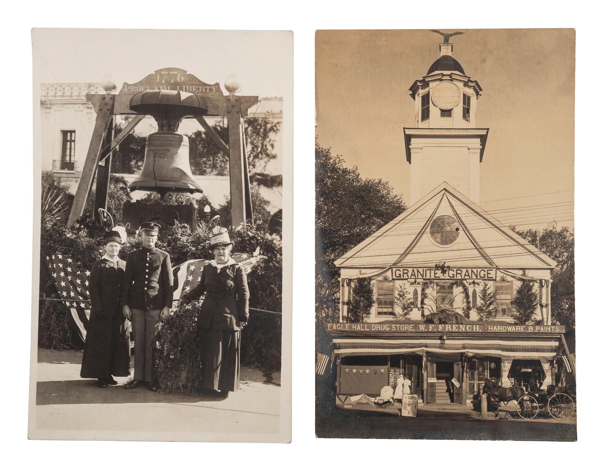 [EPHEMERA]. Over 170 RPPCs & photographs of the Midwest and Eastern United States.