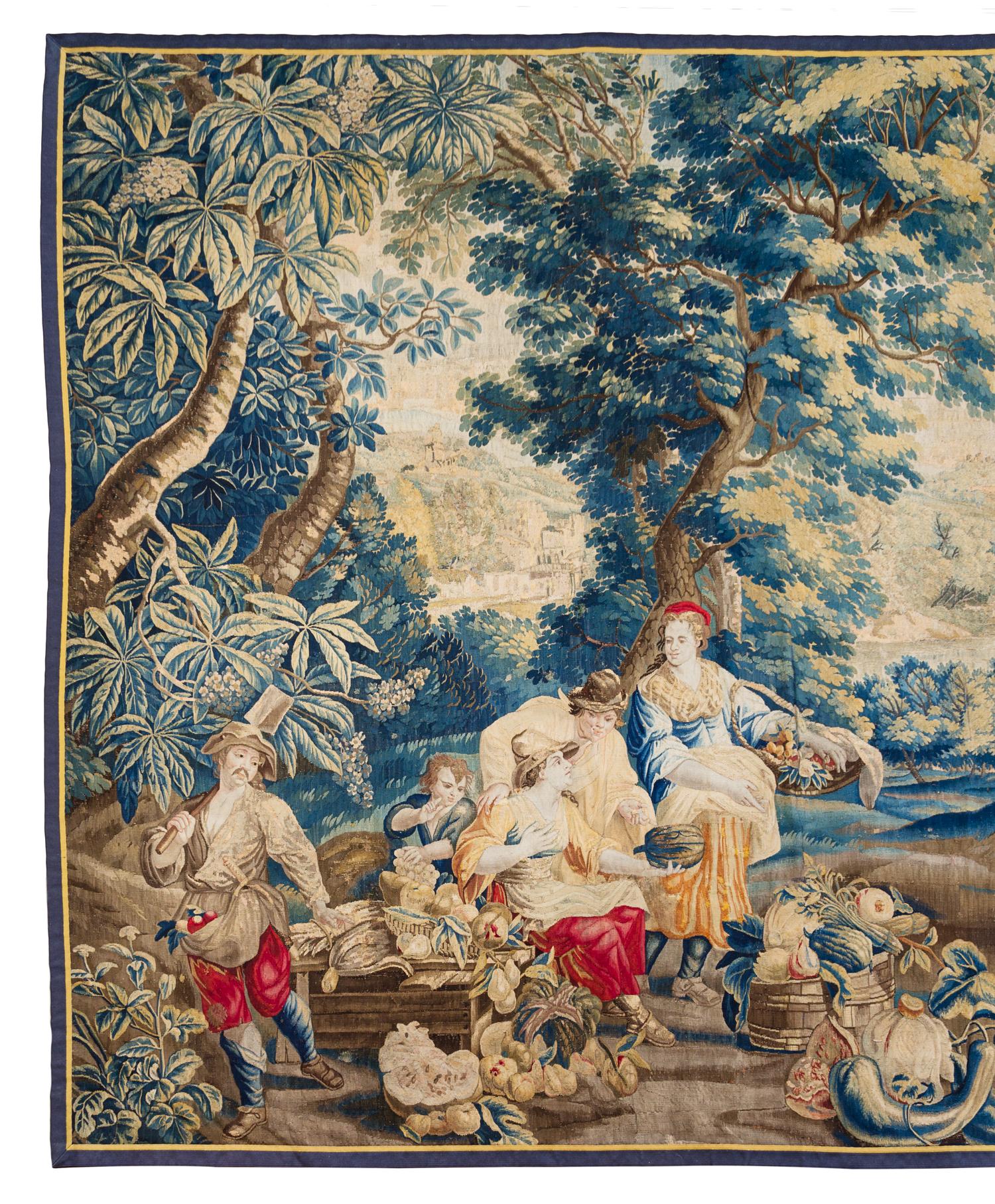 A Flemish Wool Tapestry 8 feet 7 inches x 12 feet 5 inches. — IN THE MANNER OF DAVID TENIERS THE YOUNGER, EARLY 18TH CENTURY
