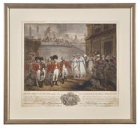 [British Isles] Cardon, Anth(ony)., and L. Schiavonetti. The Assault and Taking of Seringapatam and The Surrender of Two Sons of Tippo Sultaun