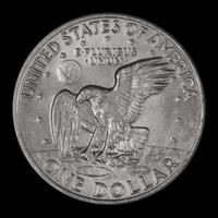 A United States 1973 Eisenhower $1 Coin — NGC GRADED MS65