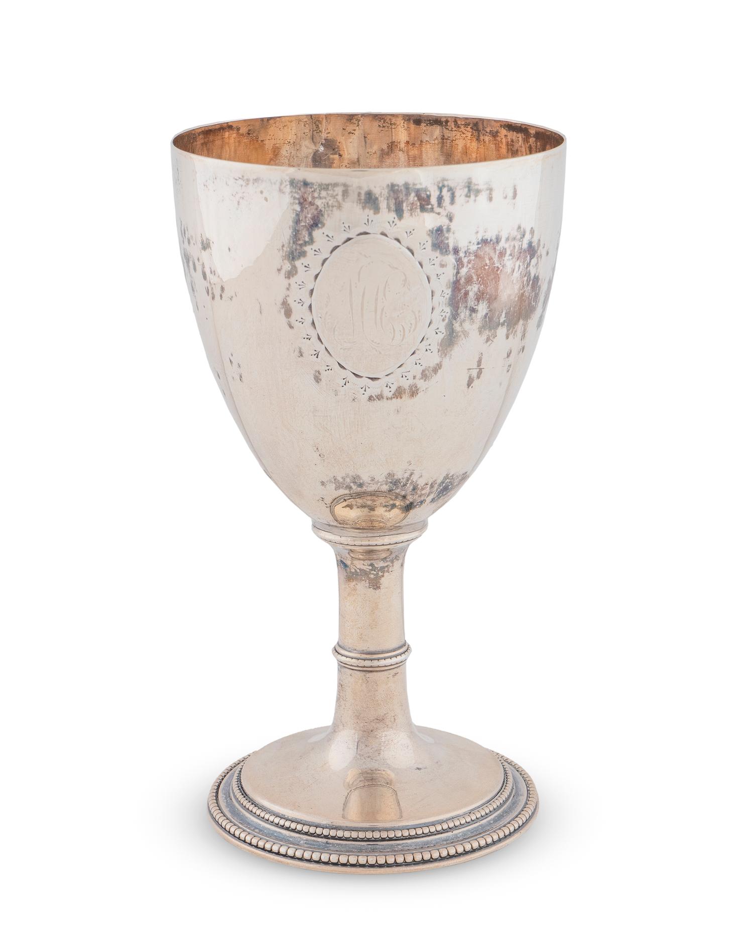 A George II Silver Goblet — Edward Fernell, London, 1781