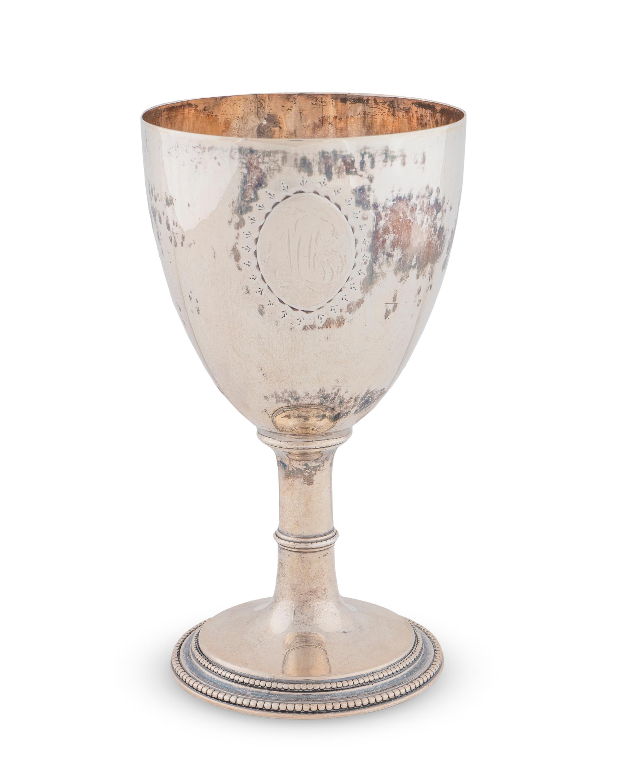 A George II Silver Goblet — Edward Fernell, London, 1781