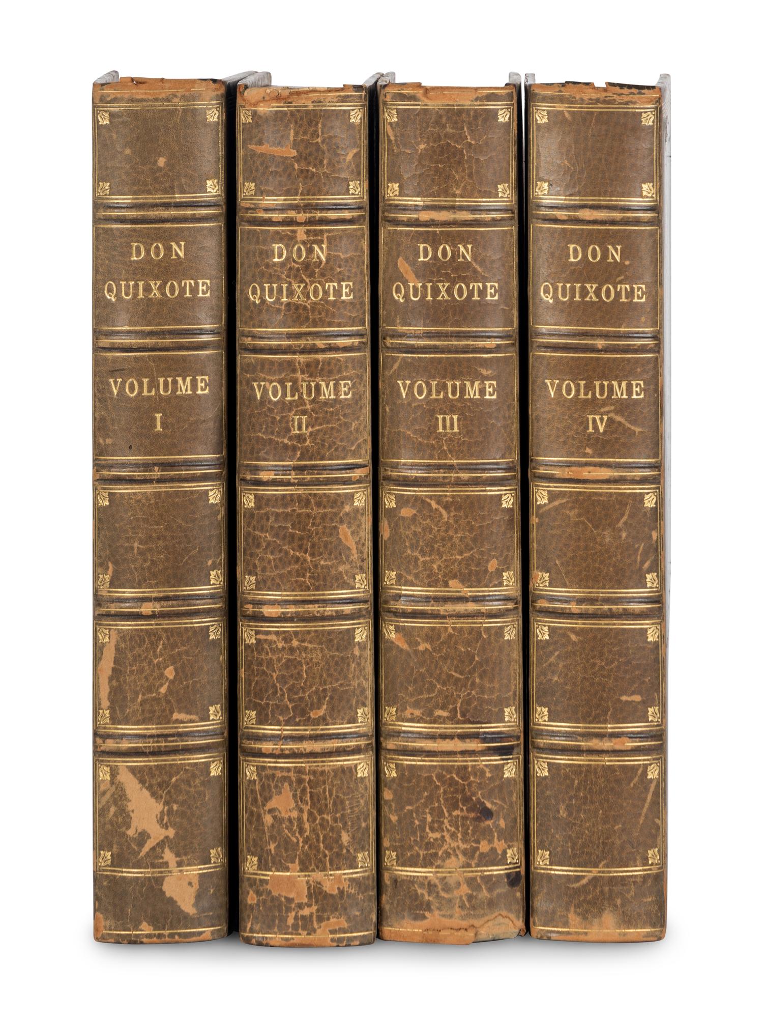 [BINDINGS] -- [BIOGRAPHY] -- [LITERATURE]. A group of 3 works related to biography and literature, comprising: