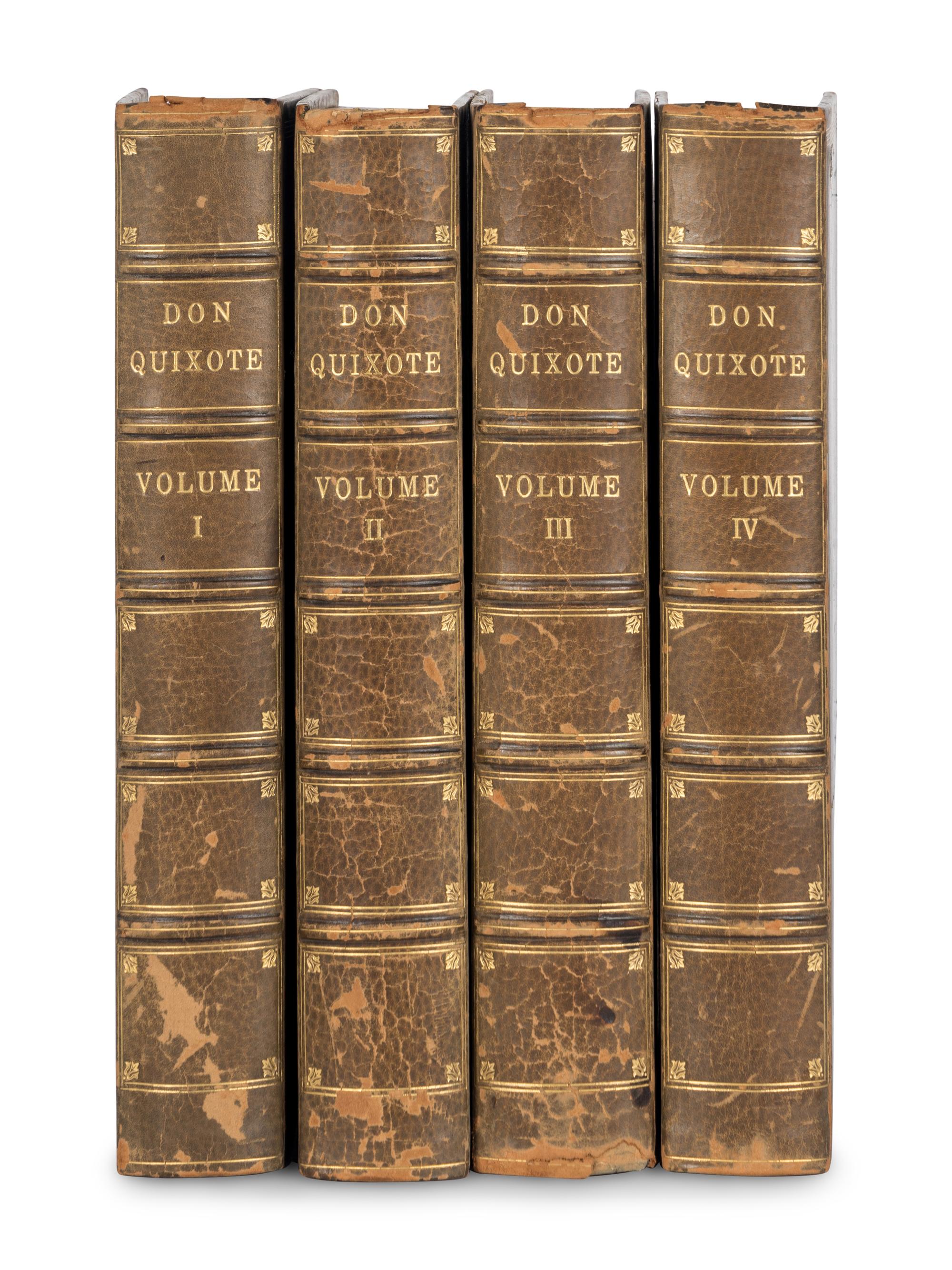[BINDINGS] -- [BIOGRAPHY] -- [LITERATURE]. A group of 3 works related to biography and literature, comprising: