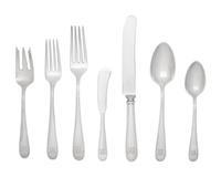 An American Silver Flatware Service