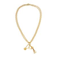 Monica Rich Kosann, Yellow Gold and Diamond Necklace