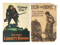 [WORLD WAR I]. A group of 6 posters promoting Liberty Bonds, comprising: