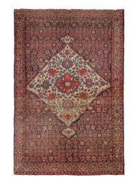 A Pair of Feraghan Sarouk Wool Rugs