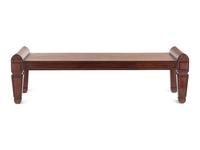A George IV Mahogany Hall Bench