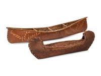 Northeastern Birchbark Model Canoes