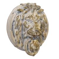 A Composition Lion Head from the Julian Theater, Chicago, IL. 17" W x 8.5" D x 20" H — United States, Circa 1909