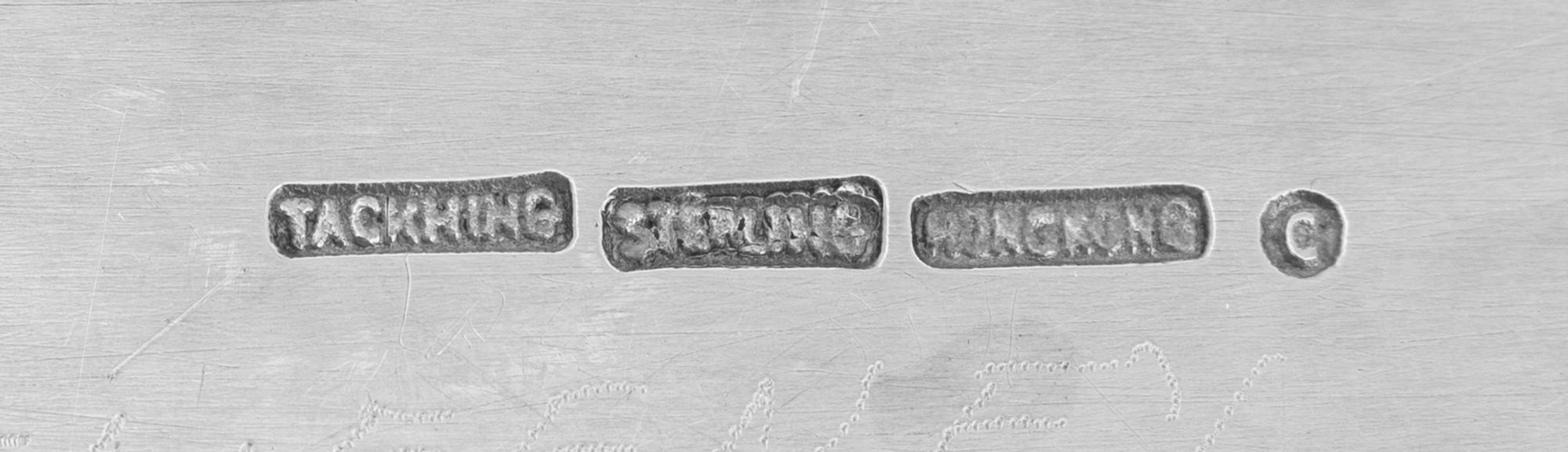 A Chinese Export Silver Tray