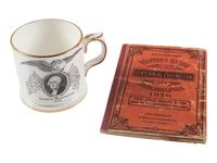 [WORLD'S FAIR]. A collection of 11 items from the 1876 Centennial Exhibition in Philadelphia, highlighted by stevengraph featuring George Washington.