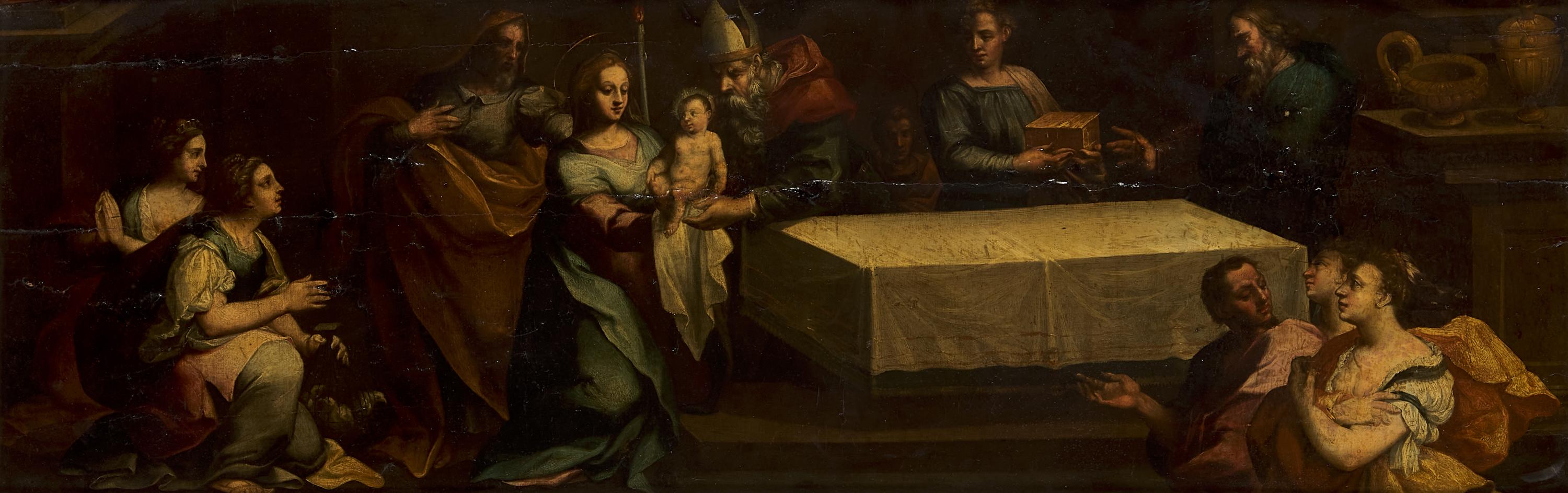 Emilian School, 17th Century — Presentation in the Temple