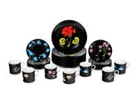 A Tiffany and Co. Mrs. Delany's Flowers Porcelain Tea Service by Sybil Connolly