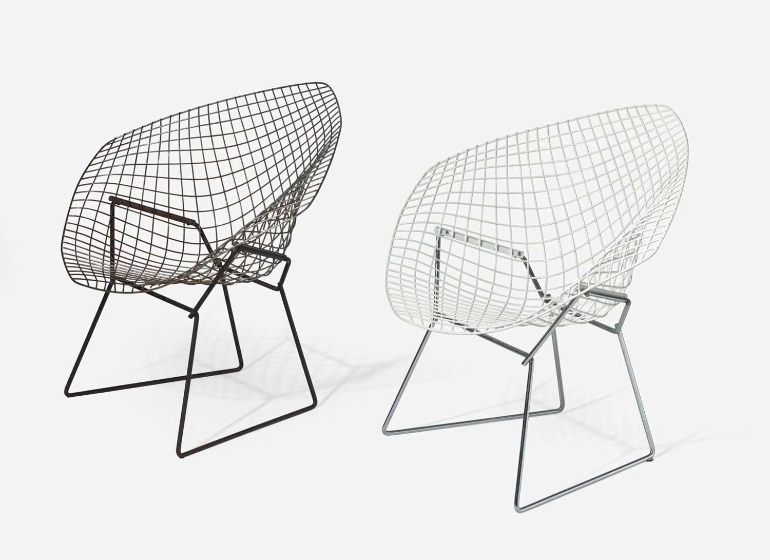 Harry Bertoia, Early "Diamond" Chair
