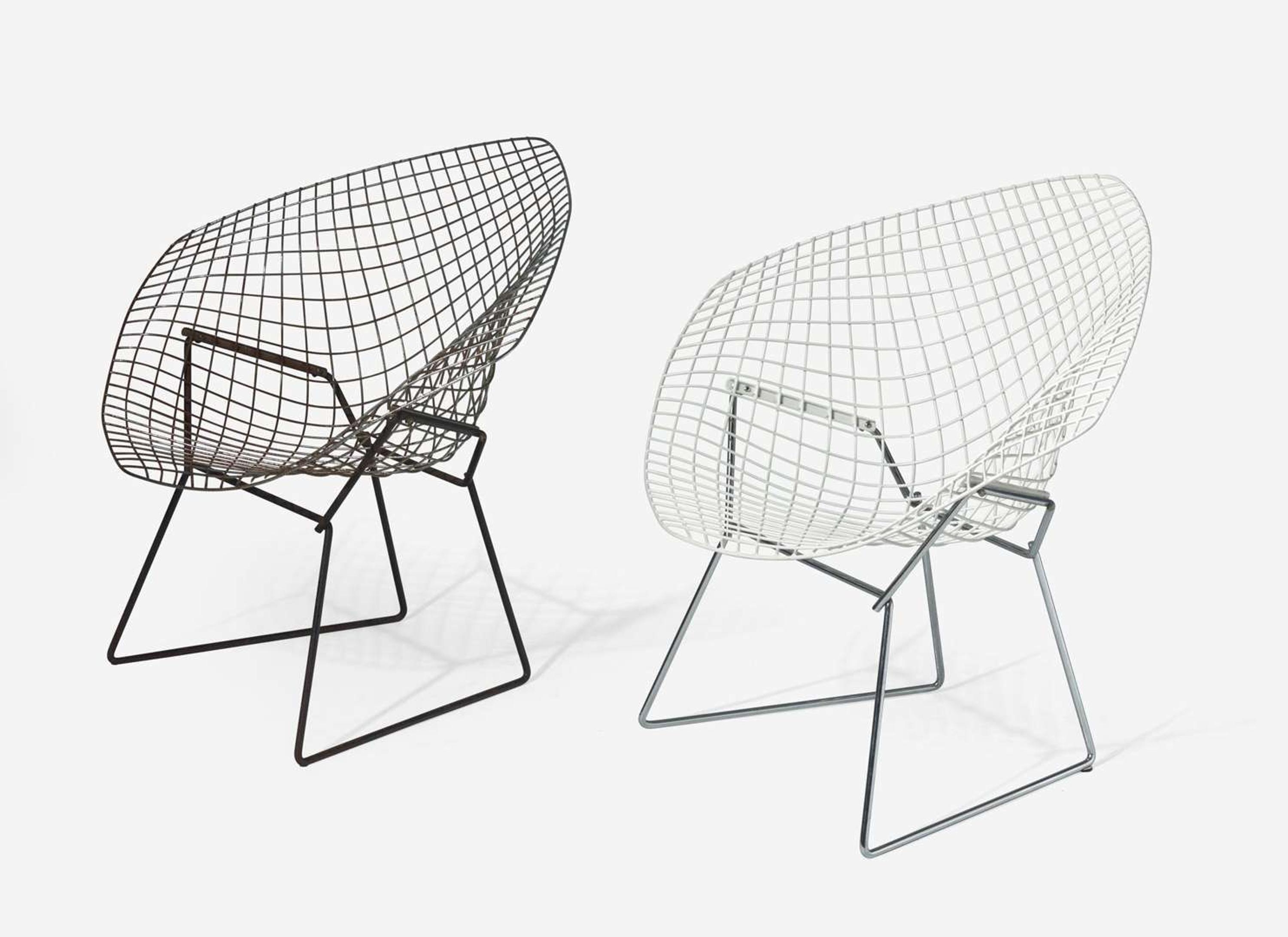 Harry Bertoia, Early "Diamond" Chair