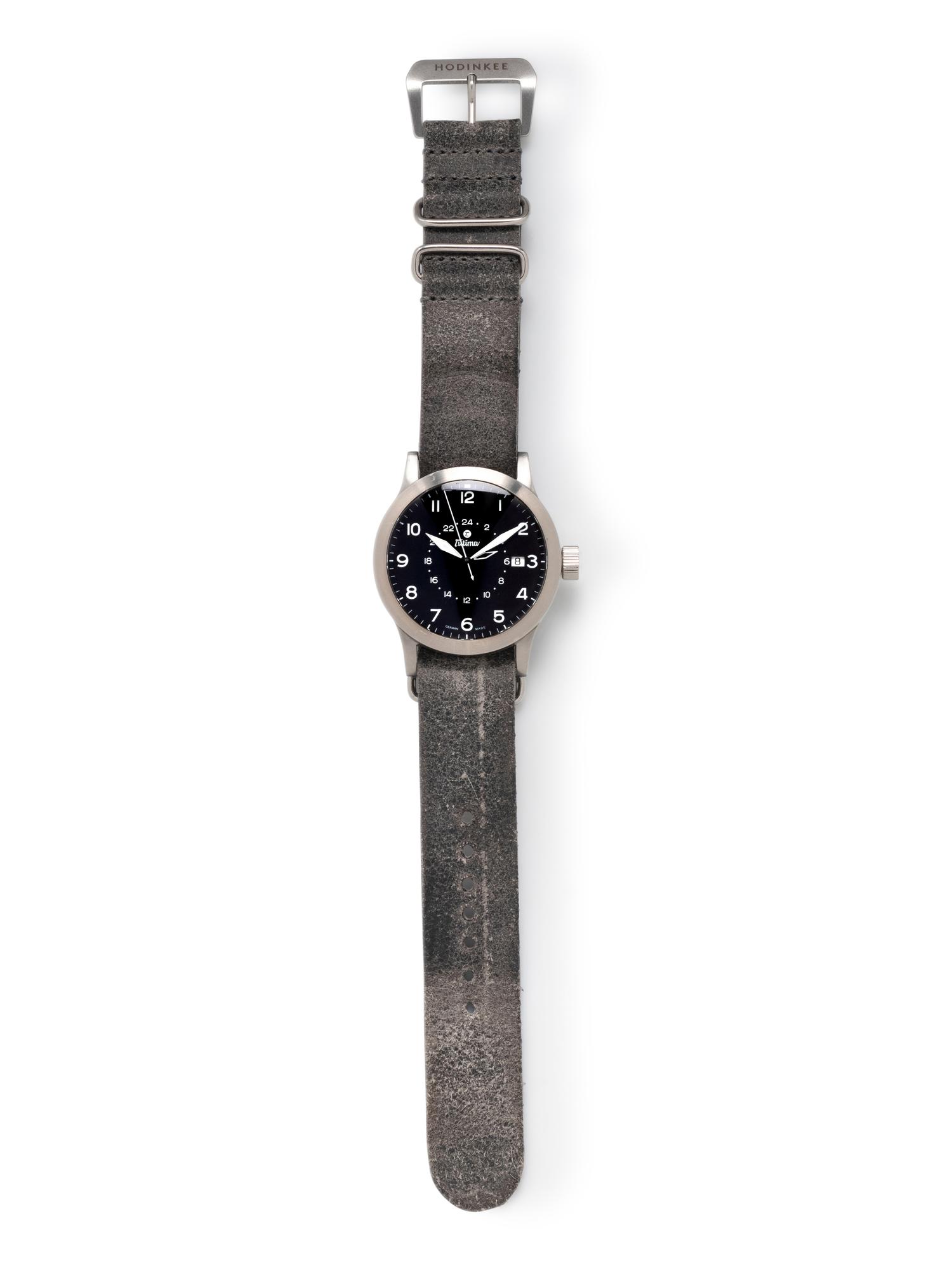 TUTIMA, STAINLESS STEEL 'FX UTC' WATCH