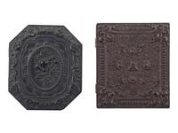 [EARLY PHOTOGRAPHY - PORTRAITURE]. A group of assorted tintypes ambrotypes, paper photographs, and union cases, including: