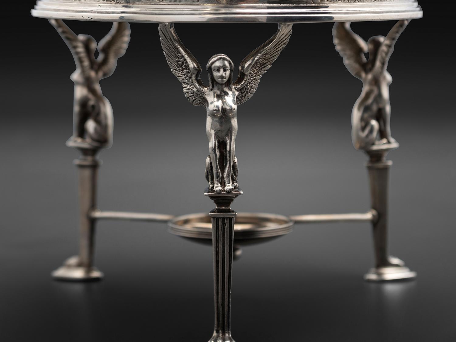 Three American Silver Centerpiece Jardinieres
