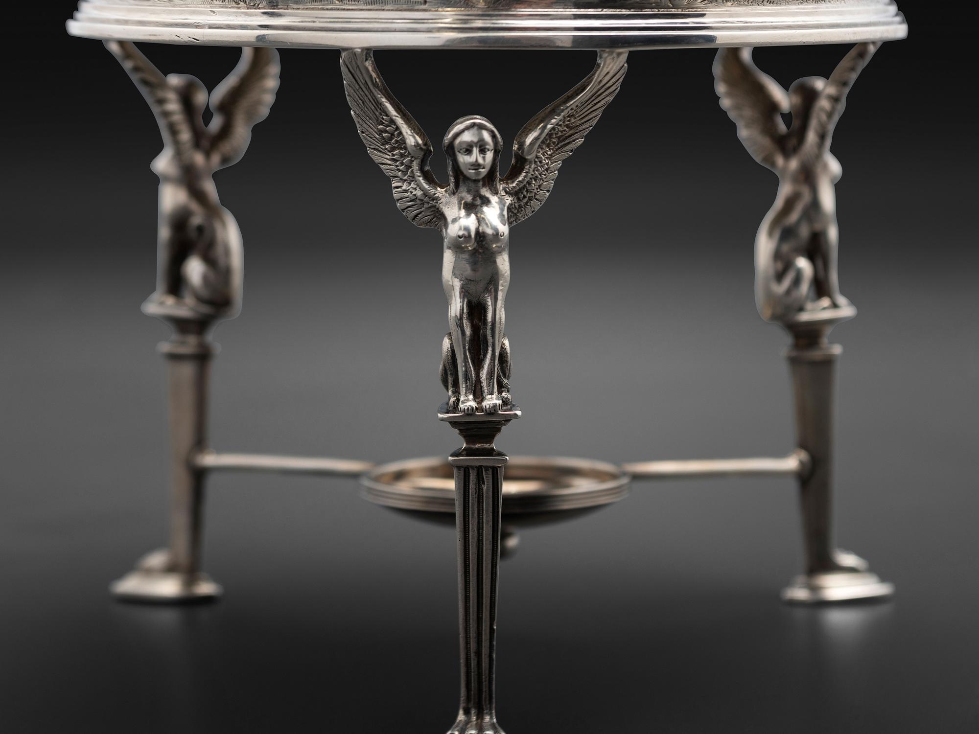 Three American Silver Centerpiece Jardinieres