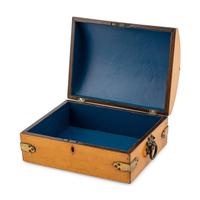 An English Satinwood and Marquetry Table Casket