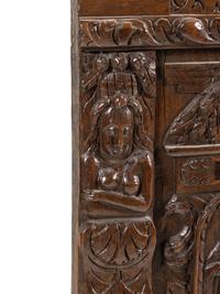 An English Carved Oak Panel