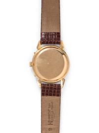 MOVADO, VINTAGE, 18K YELLOW GOLD 'TRIPLE DATE' WRISTWATCH