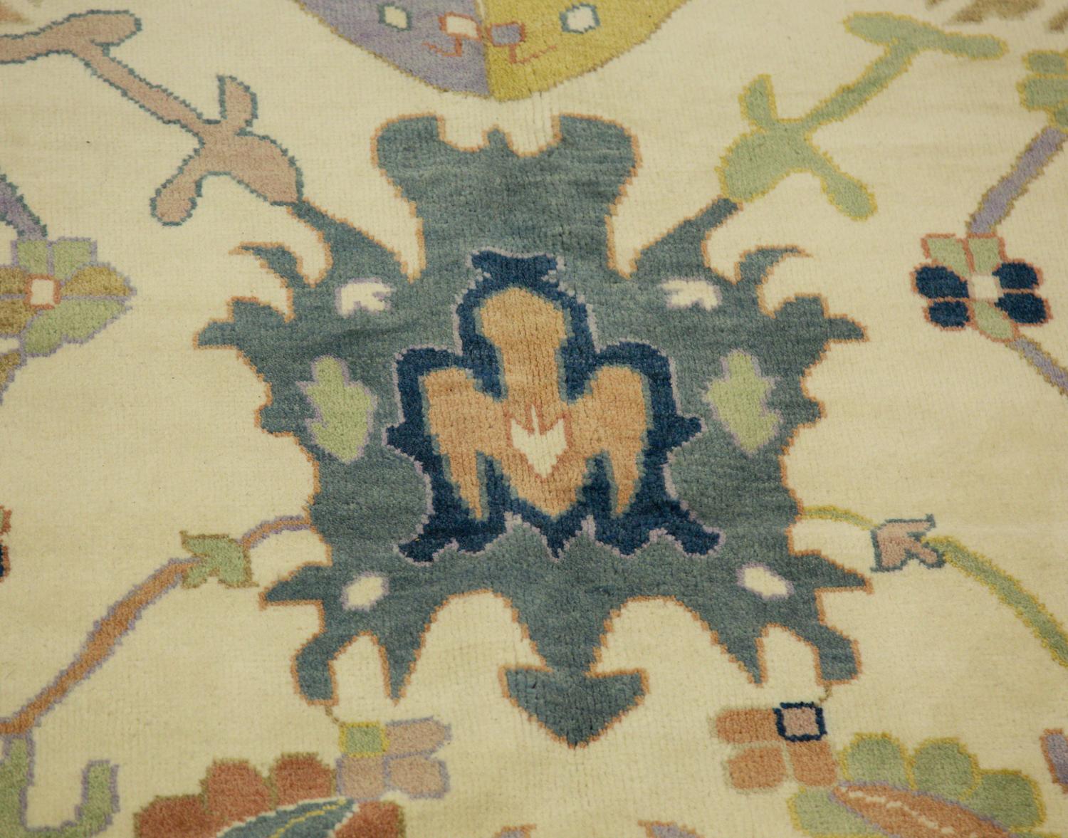 An Oushak Wool Rug