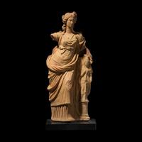A Hellenistic Terracotta Figure of a Goddess