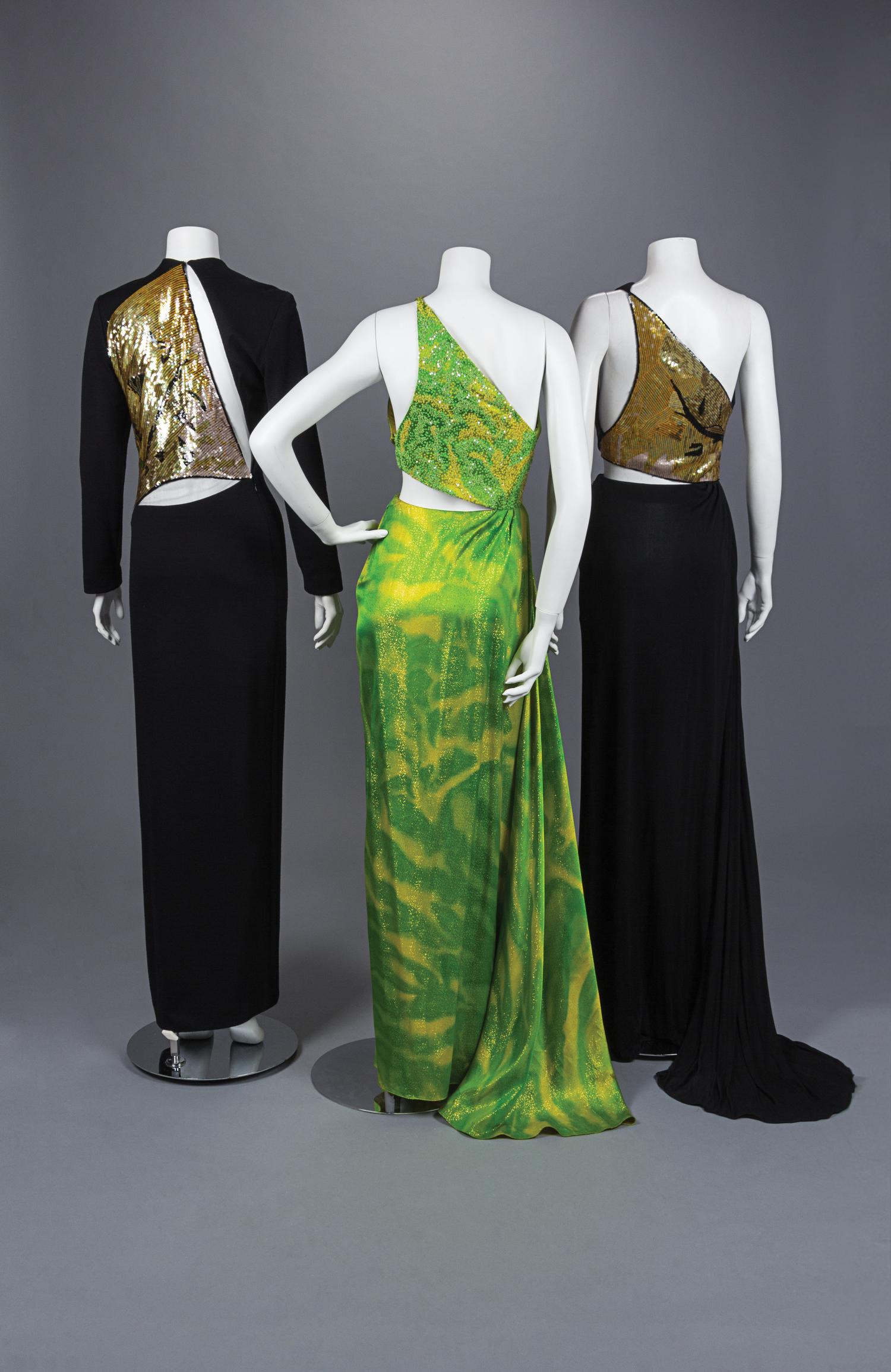 Three Geoffrey Beene Dresses, Spring 1992