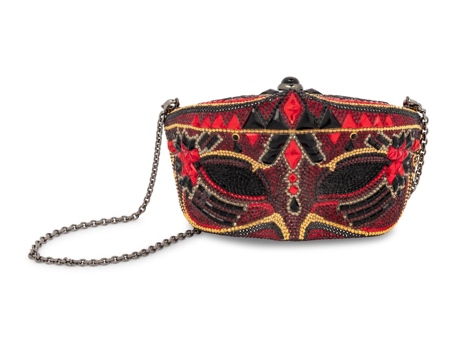 Judith Leiber Collector's Edition Venetian Mask Minaudière